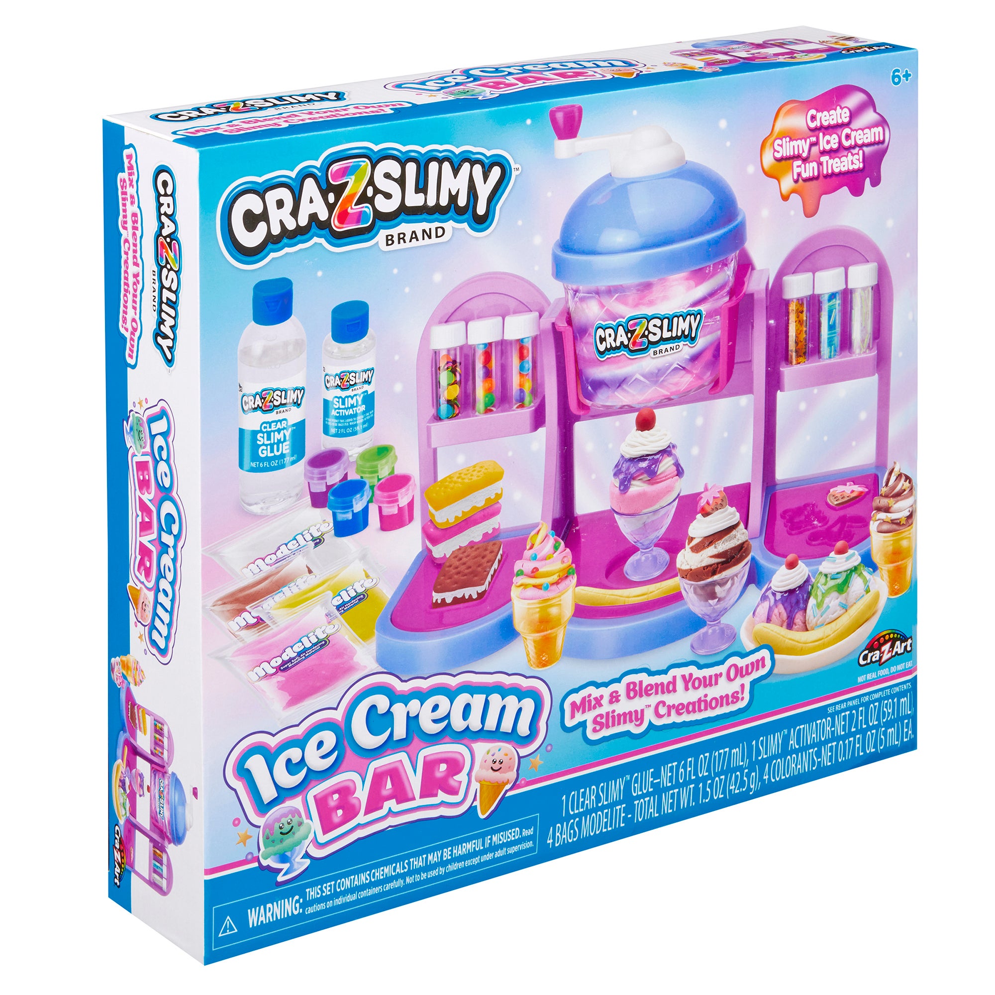 Cra-Z-Slimy Ice Cream Bar – Lag din egen slime-is