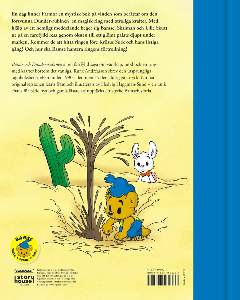 Bamse Og Dunder-Rubinen