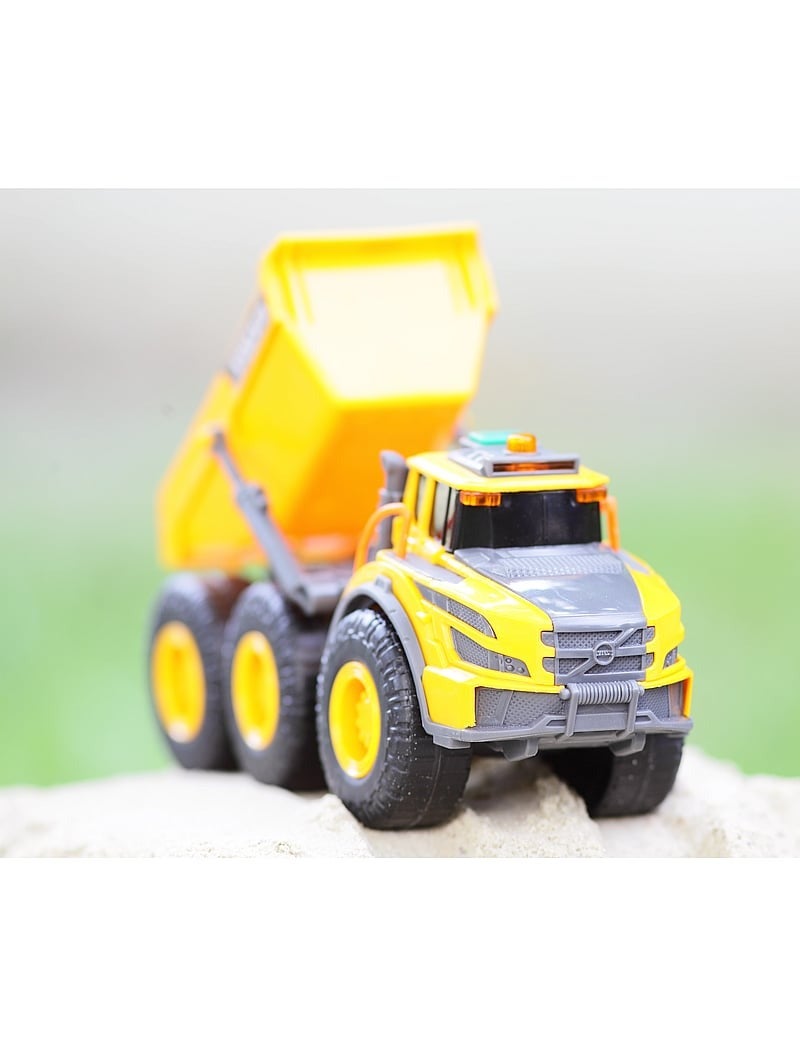 Dickie Toys Volvo Dumper 23 cm med lys og lyd