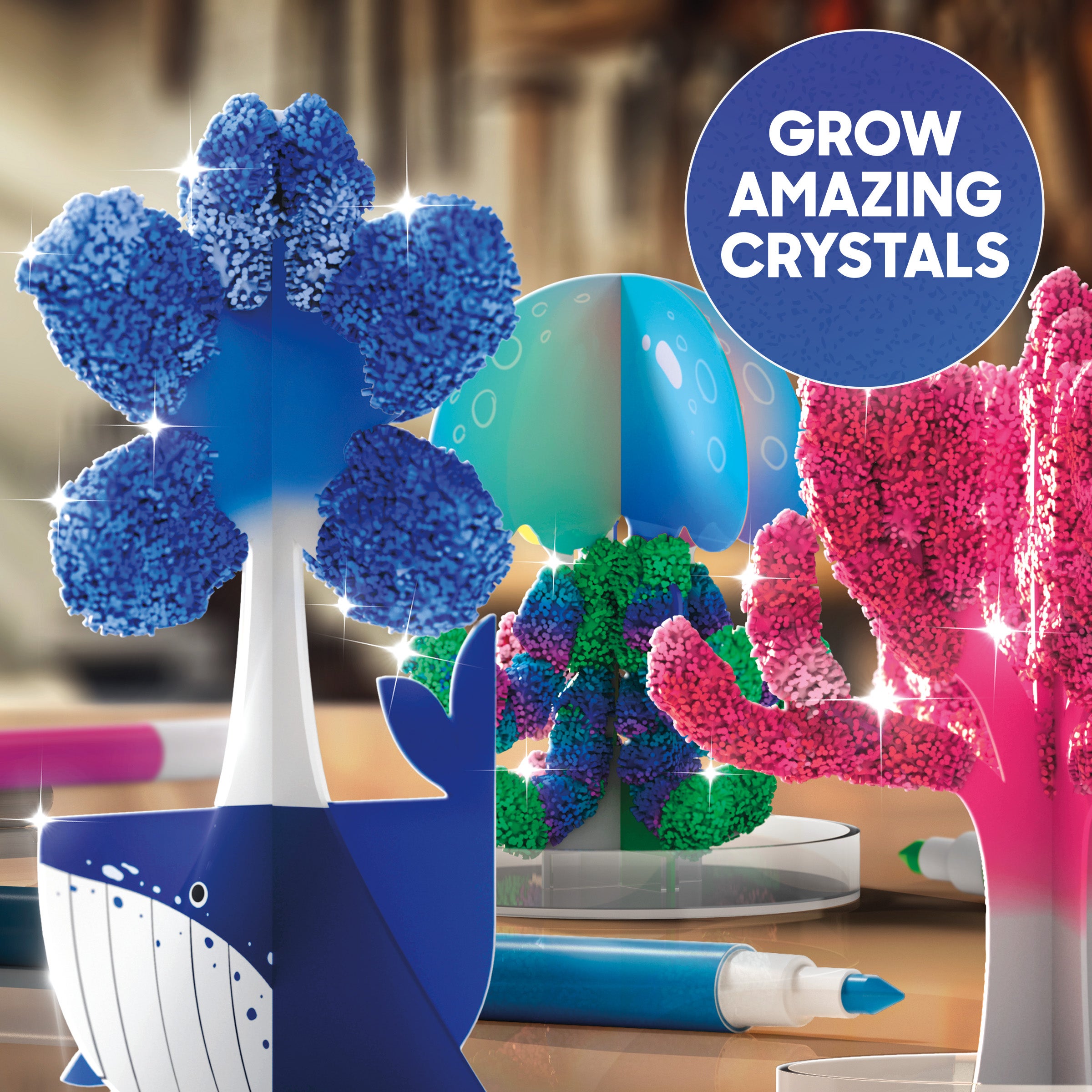 Discovery Crystal Grow Kit Havets Skapninger
