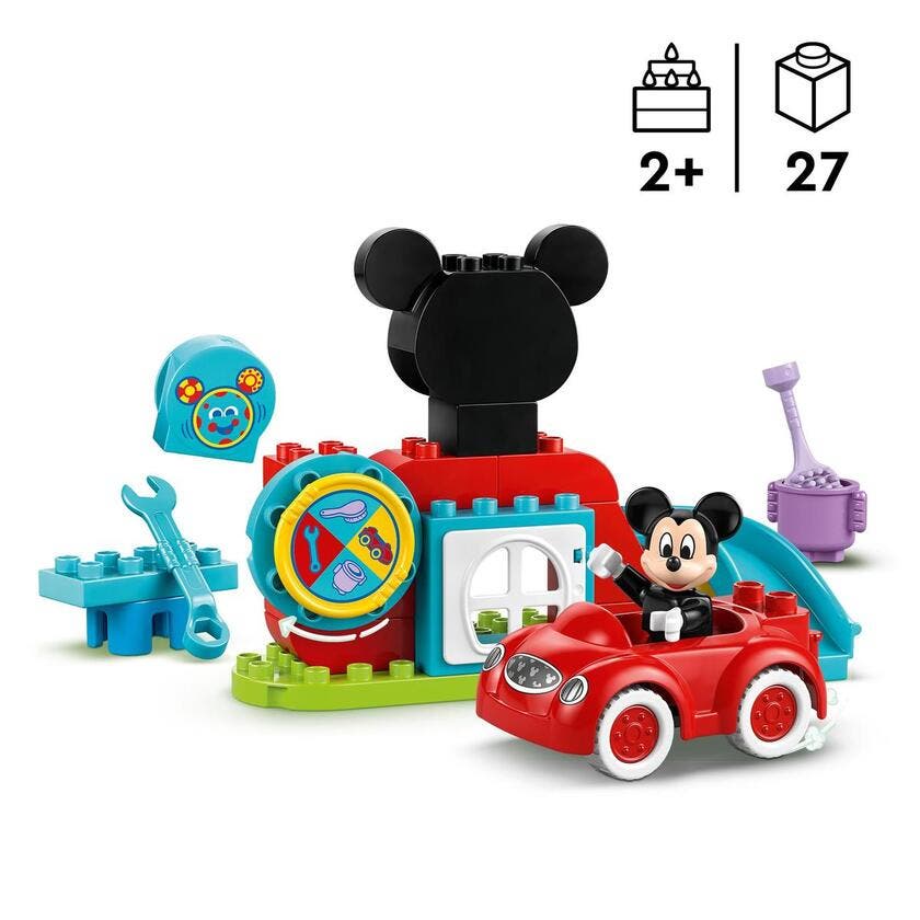 LEGO DUPLO Disney TM DUPLO® | Disney 10454, Mikke Mus klubbhus & bil