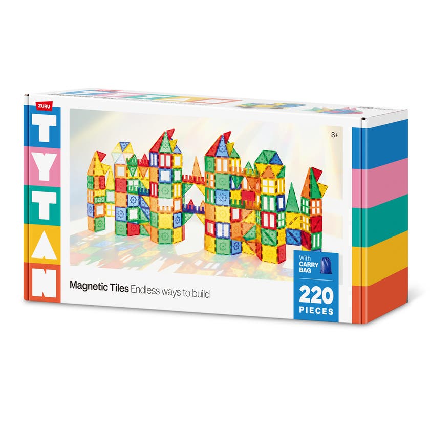 Tytan Magnetiske plater 220-delers byggesett