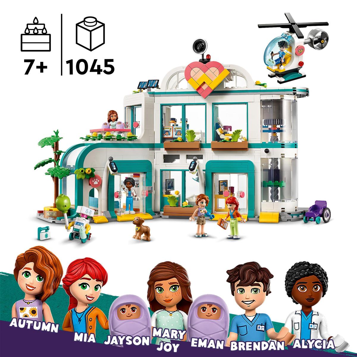LEGO Friends 42621, Heartlake Citys sykehus