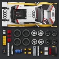 Hot Wheels Audi R8 LMS Byggesett