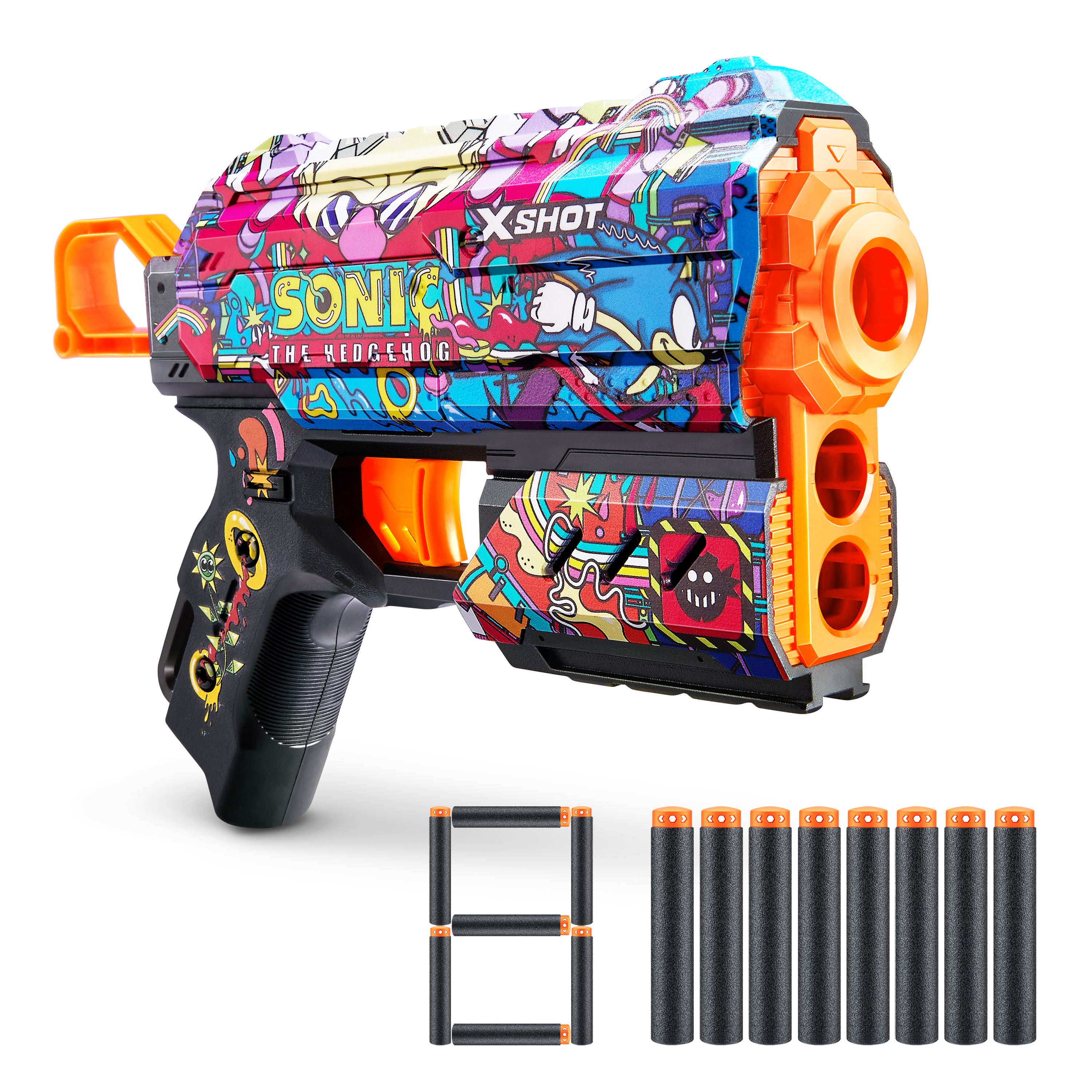 XSHOT SKINS-FLUX (8 piler) SONIC