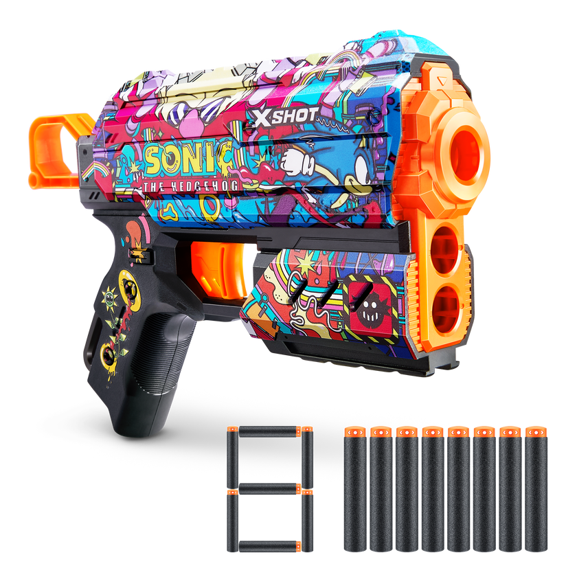 XSHOT SKINS-FLUX (8 piler) SONIC