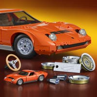 Mattel Brick Shop Hot Wheels Lamborghini Miura P400 SV