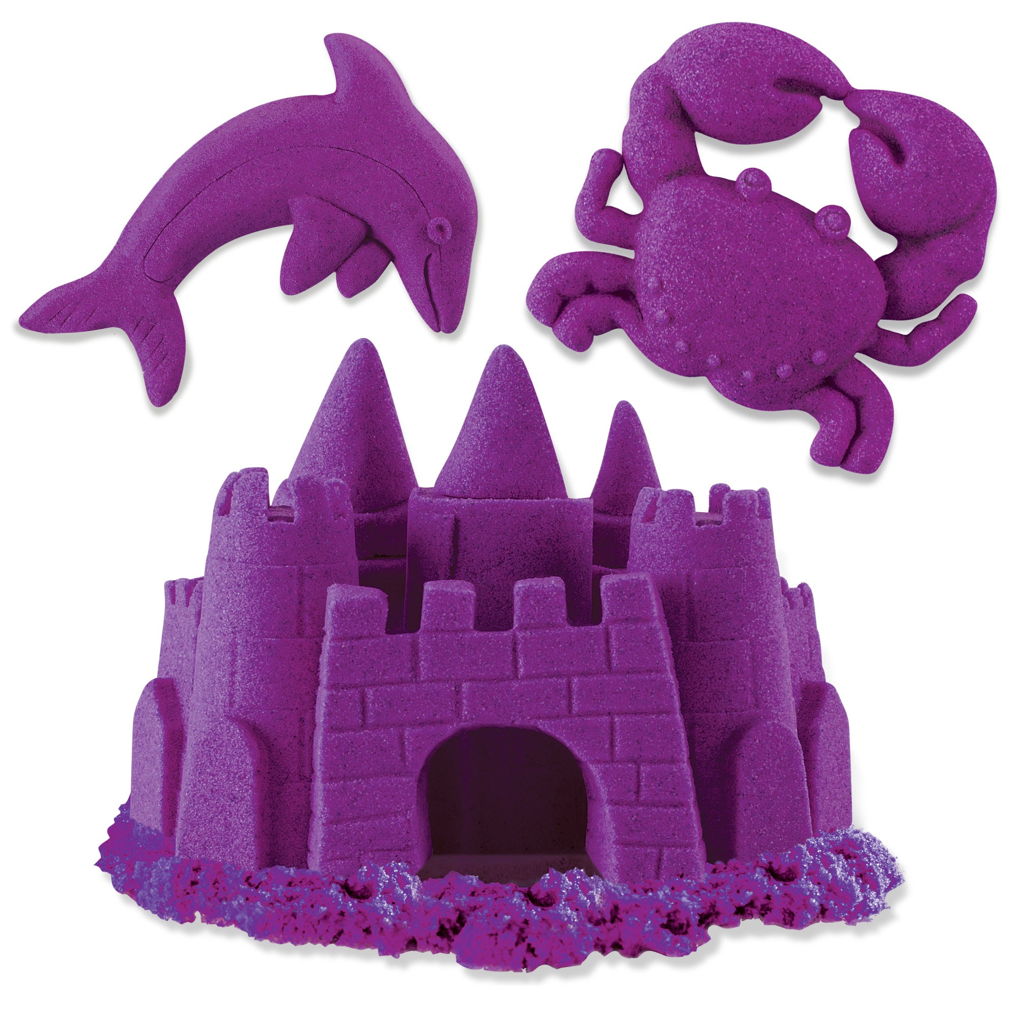 Kinetic Sand fargepakke 0,9 kg – blå, grønn eller lilla