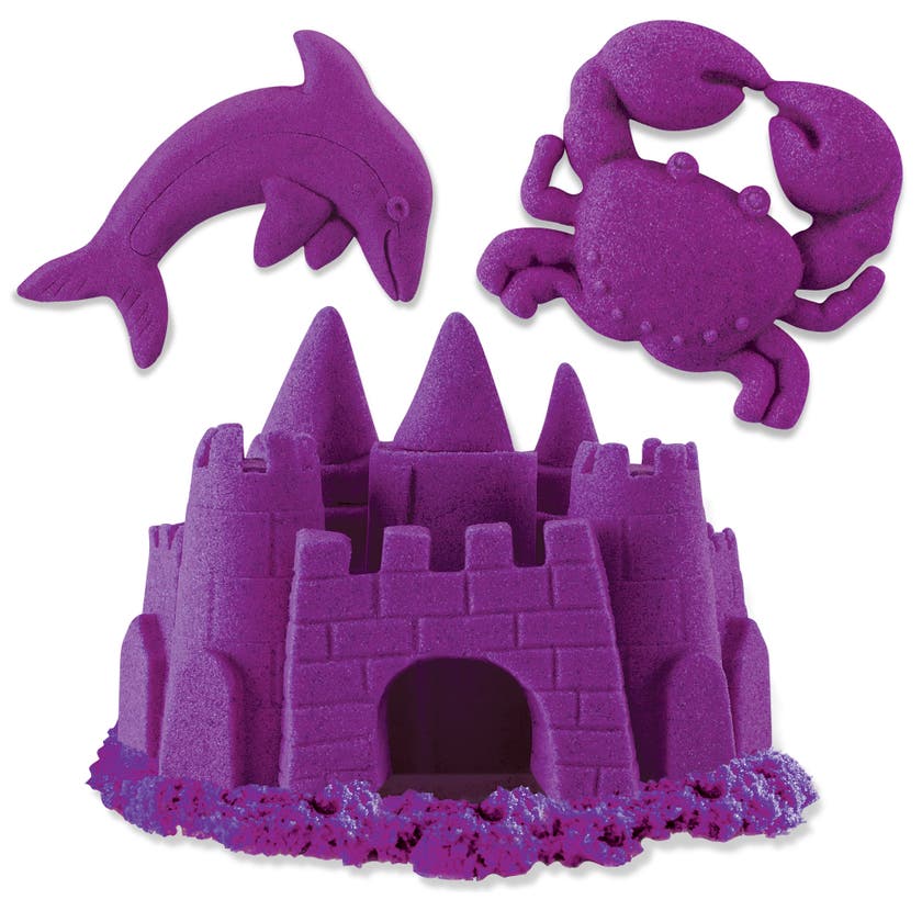 Kinetic Sand fargepakke 0,9 kg – blå, grønn eller lilla