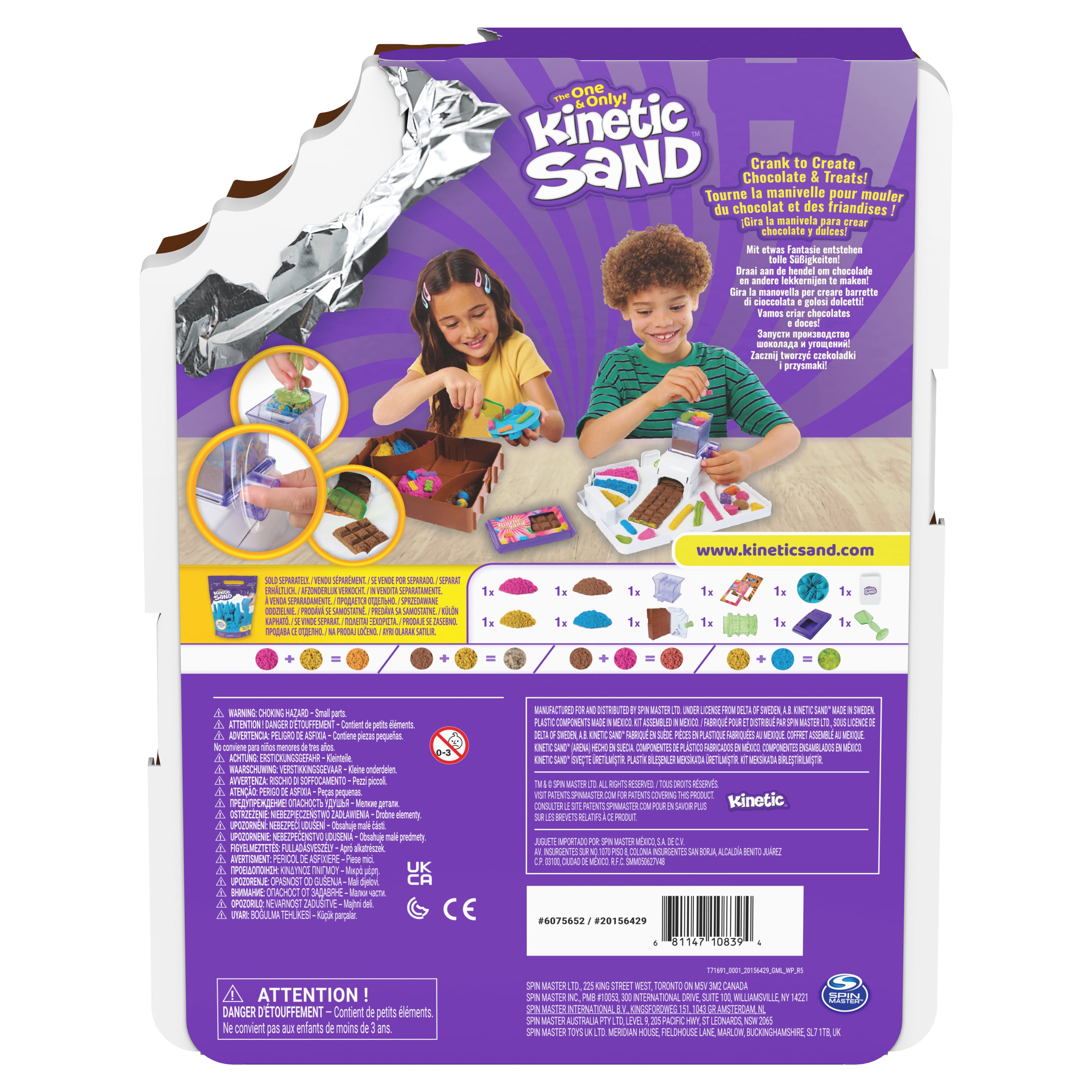Kinetic Sand Sweet Station Godismaskin