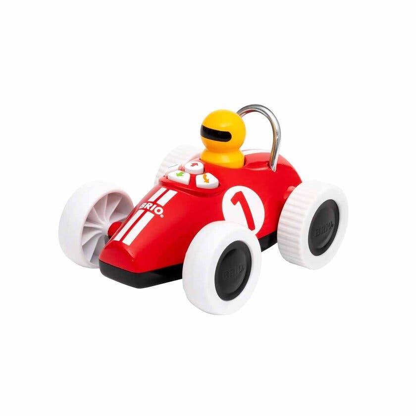 BRIO 30234, Lek & lær actionracer Rød