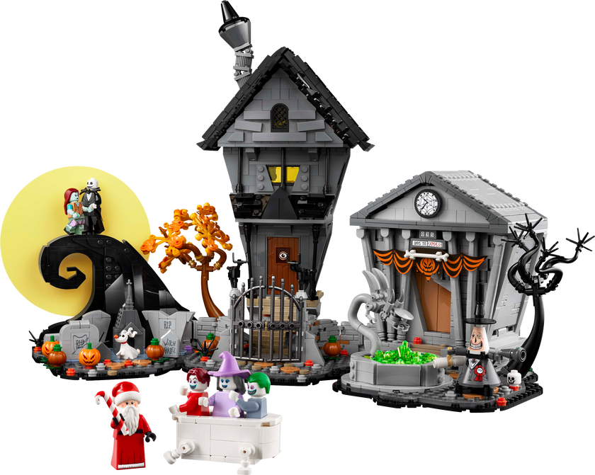 LEGO® Ideas Tim Burtons Et førjulsmareritt, diorama 21351