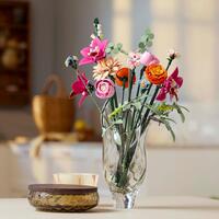 LEGO Botanicals 10342, Vakker rosa blomsterbukett
