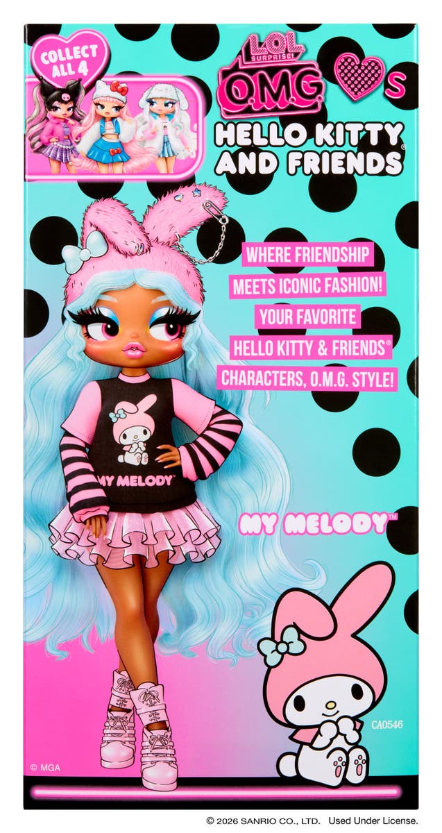 L.O.L. Surprise! O.M.G. Loves Hello Kitty modedukke