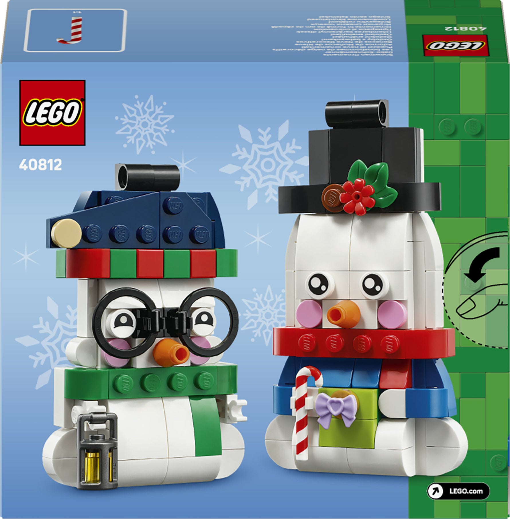 LEGO® Iconic Snøgubbe 40812