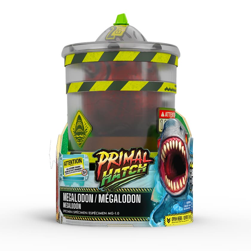 Primal Hatch Megalodon Interaktiv Hajleke
