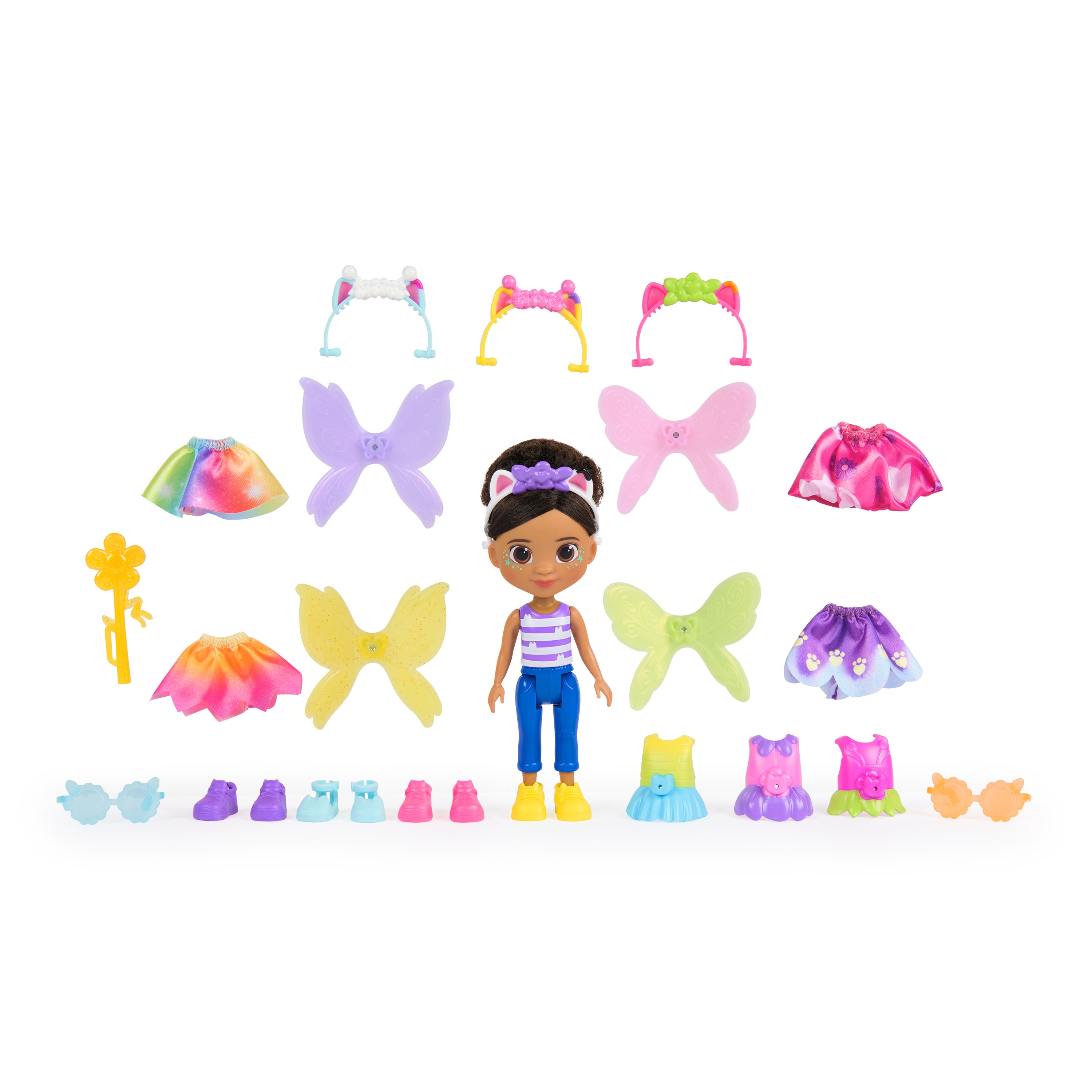 Gabby's Dollhouse Fairy Magic Fashion Set dukke