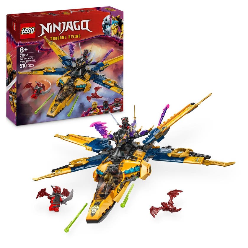LEGO Ninjago 71833, Ras og Arins superstormplan
