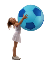 Kjempe Fotball Marine/Lys blå 50 cm
