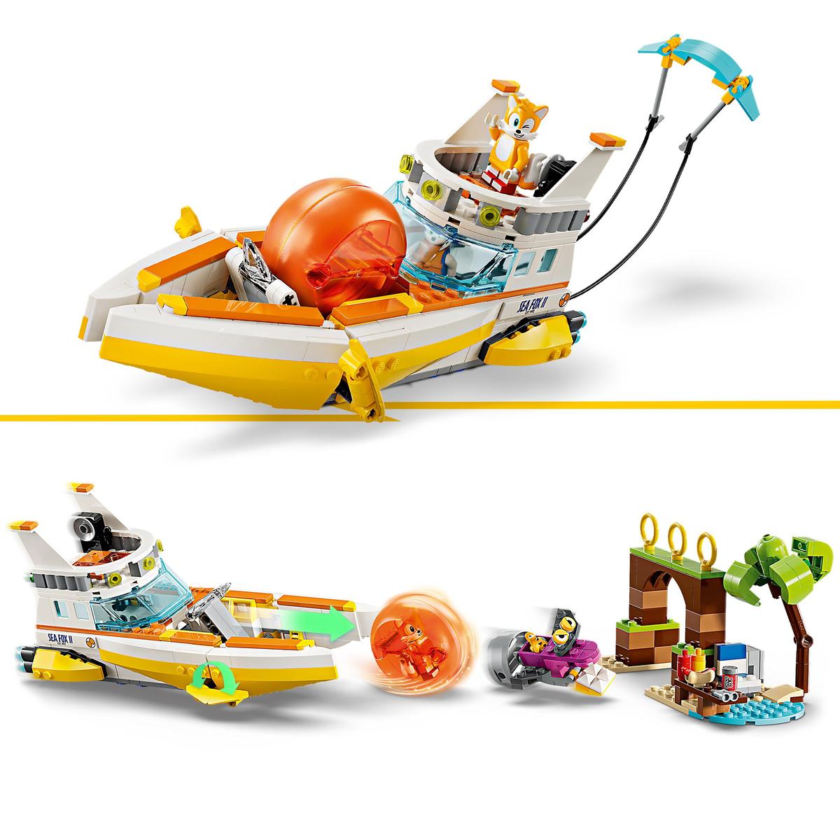 LEGO Sonic the Hedgehog 76997, Tails eventyrbåt