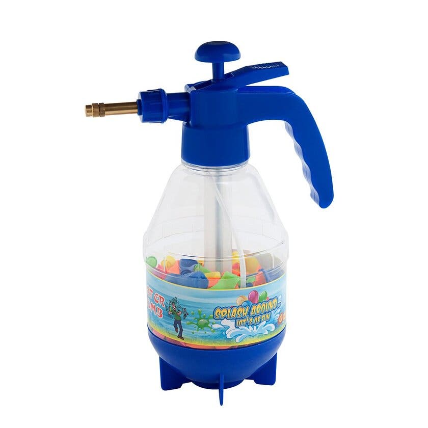 Vannpumpe med 250 ballonger