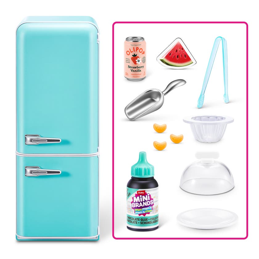 Mini Brands Fill the Fridge Playset S1