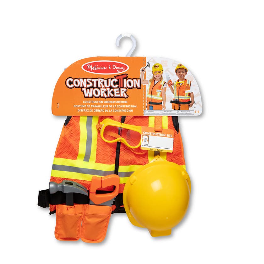 Role Play Costume Set Construction worker