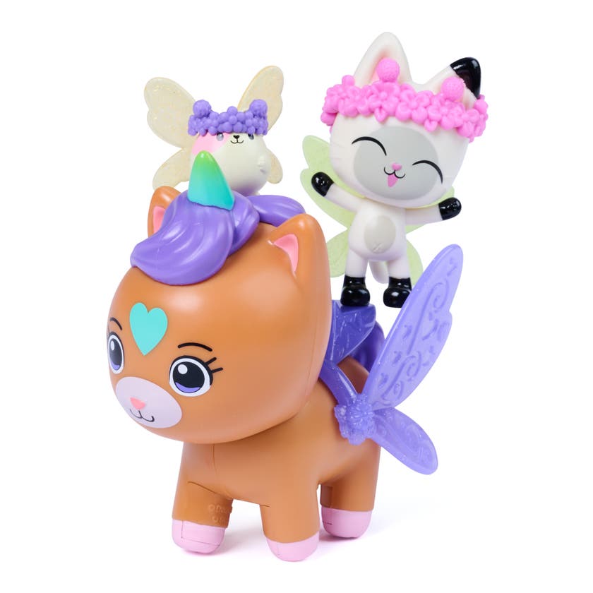 Gabby's Dollhouse Fairylandia Pandy Paws & Kico Figursett