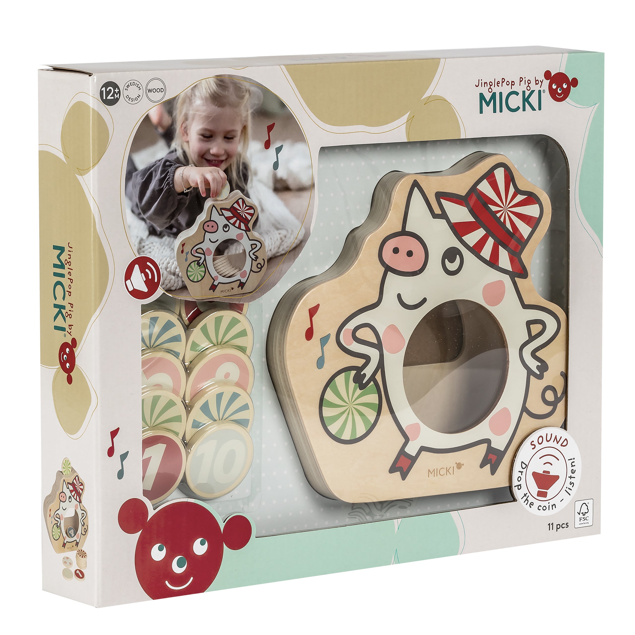 Micki Jinglepop Pig aktivitetsleke
