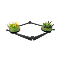 Pokemon Battle Disc Showdown Pikachu vs Larvitar