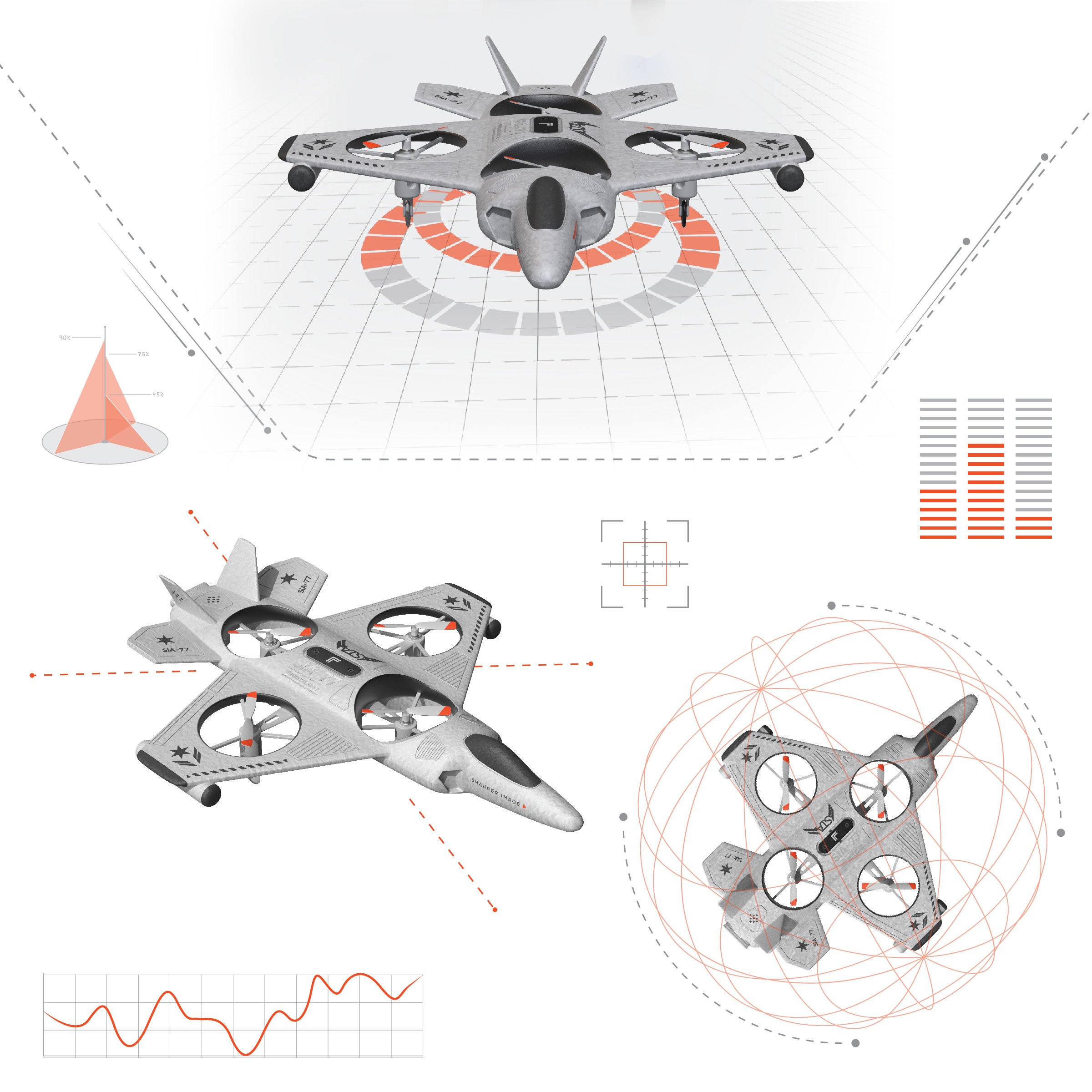 Thunderbolt Jet X-2 Stuntdrøne