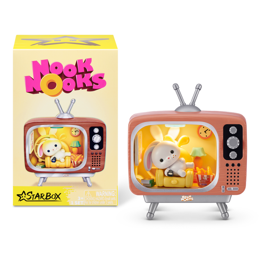 Star Box Nook Nooks - LED-opplyste samlefigurer