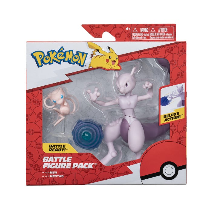 Pokemon, Figure Set 2 Pk Mewtwo og Mew