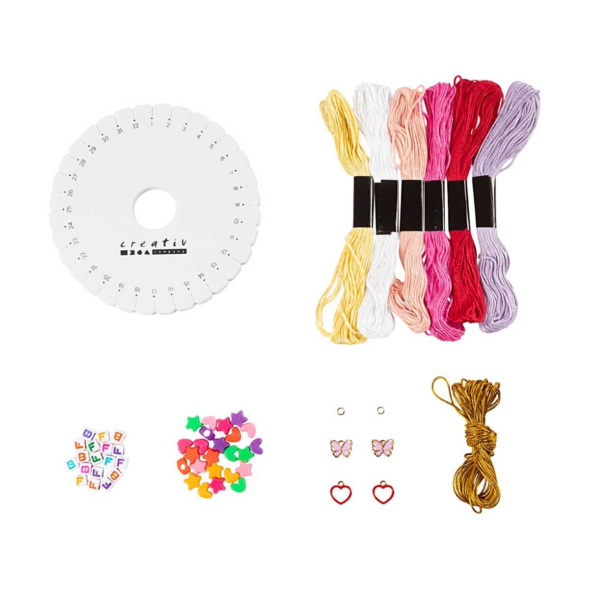 Mini DIY Mix Smykker, Vennskapssmykker, 1 Pakke.