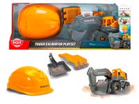 Dickie Toys Volvo Tough Gravemaskin Playset
