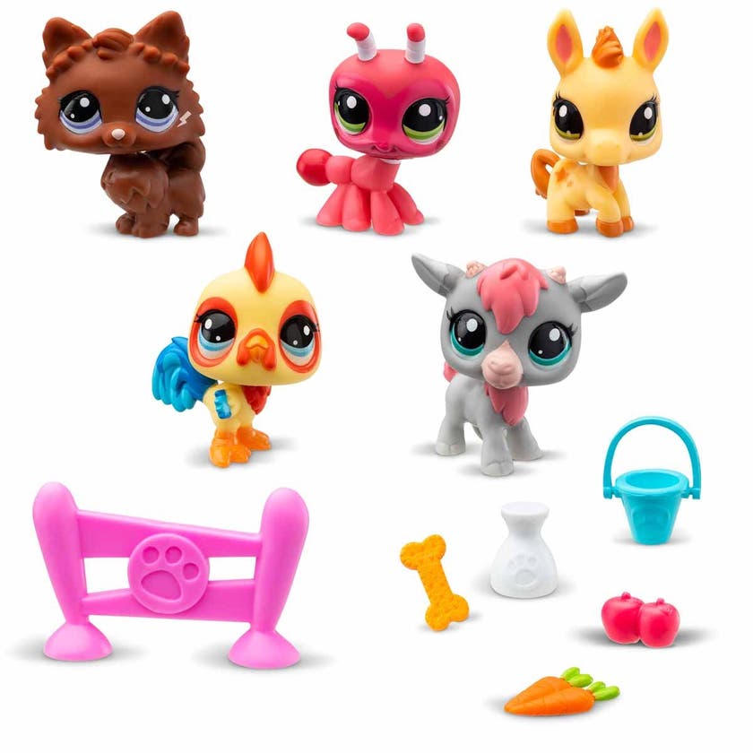 Littlest Petshop, Farm Besties Samlerpakke med 5 stk