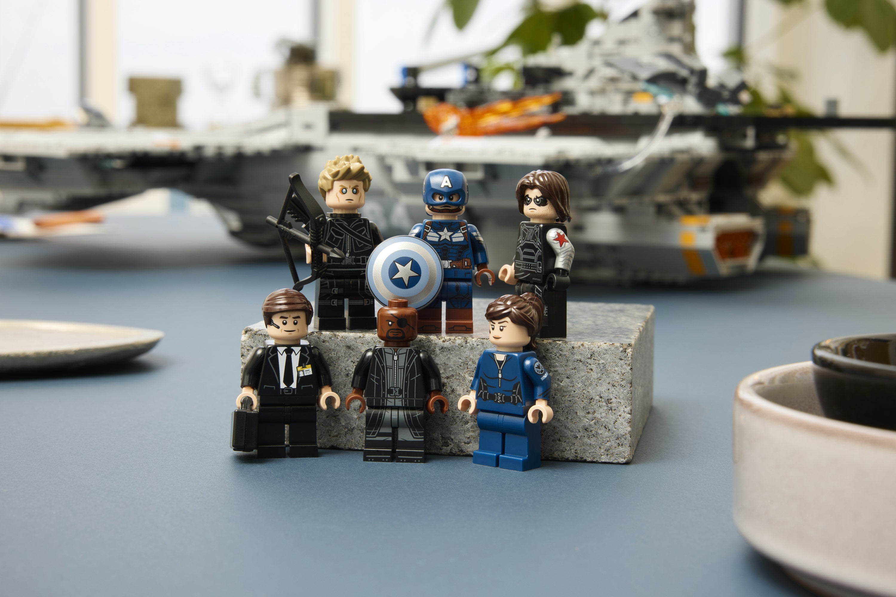 LEGO® ǀ Marvel S.H.I.E.L.D. helicarrier. Byggesett 76354