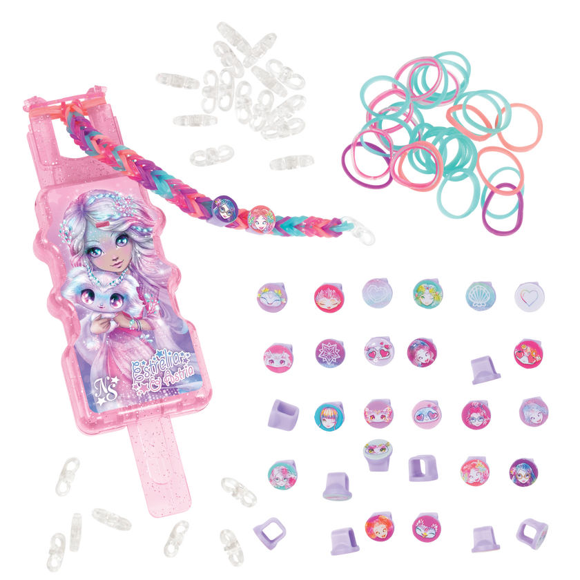Nebulous Stars Rainbow Loom Auto Loom Perlesett