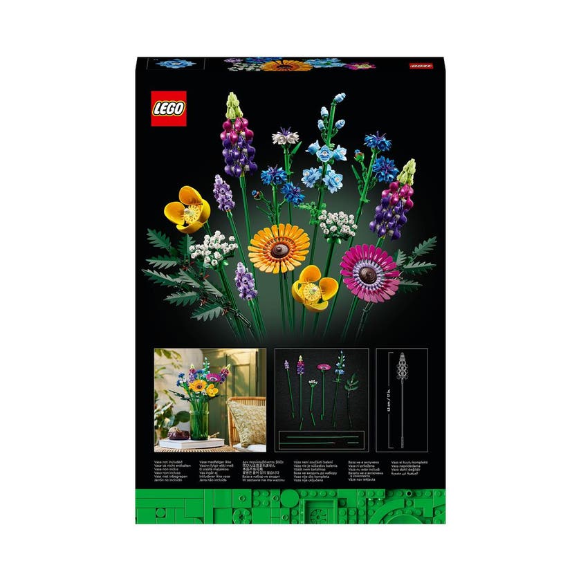 LEGO® Botanicals Blomsterbuketten med villblomster 10313