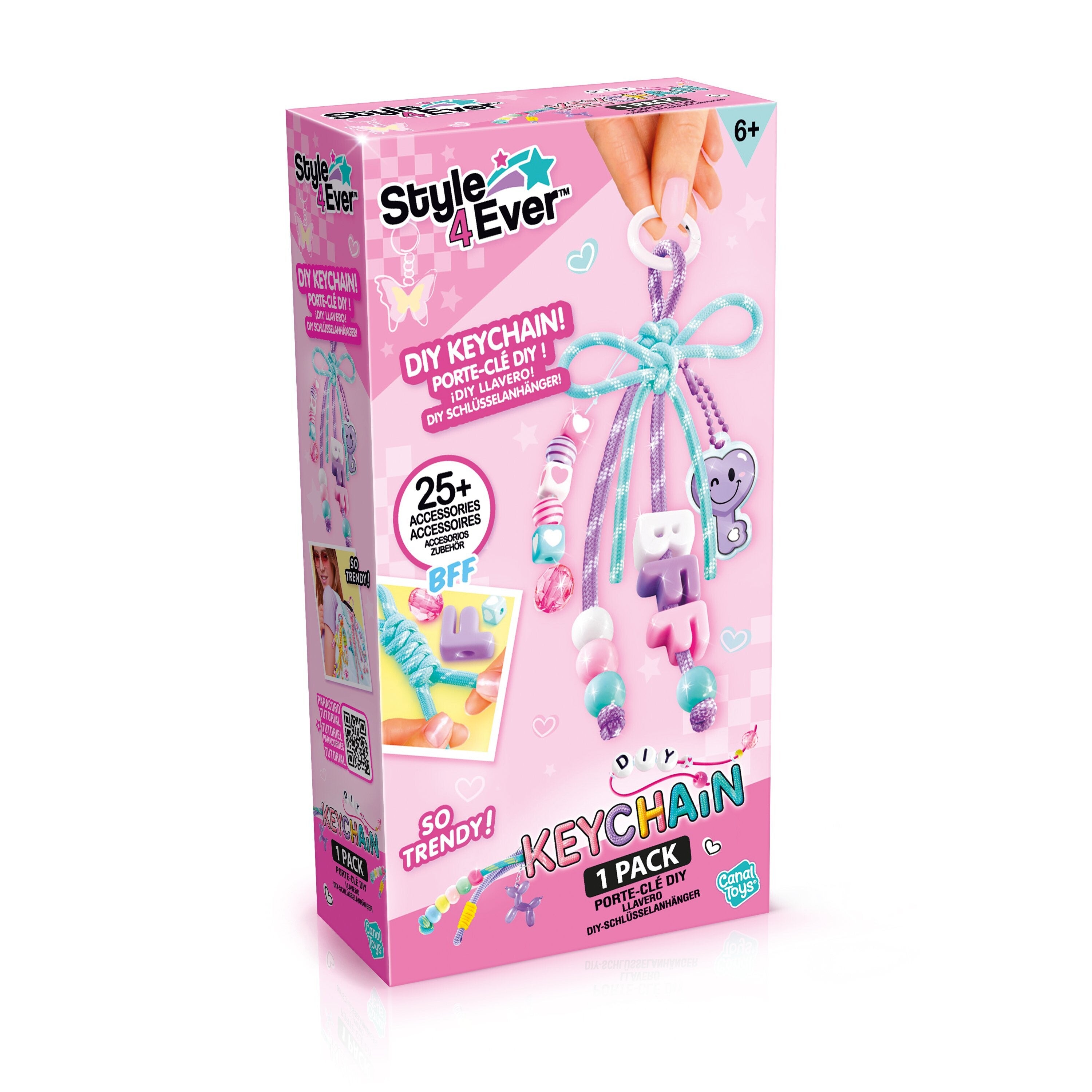 STYLE 4 EVER DIY-nøkkelring sett