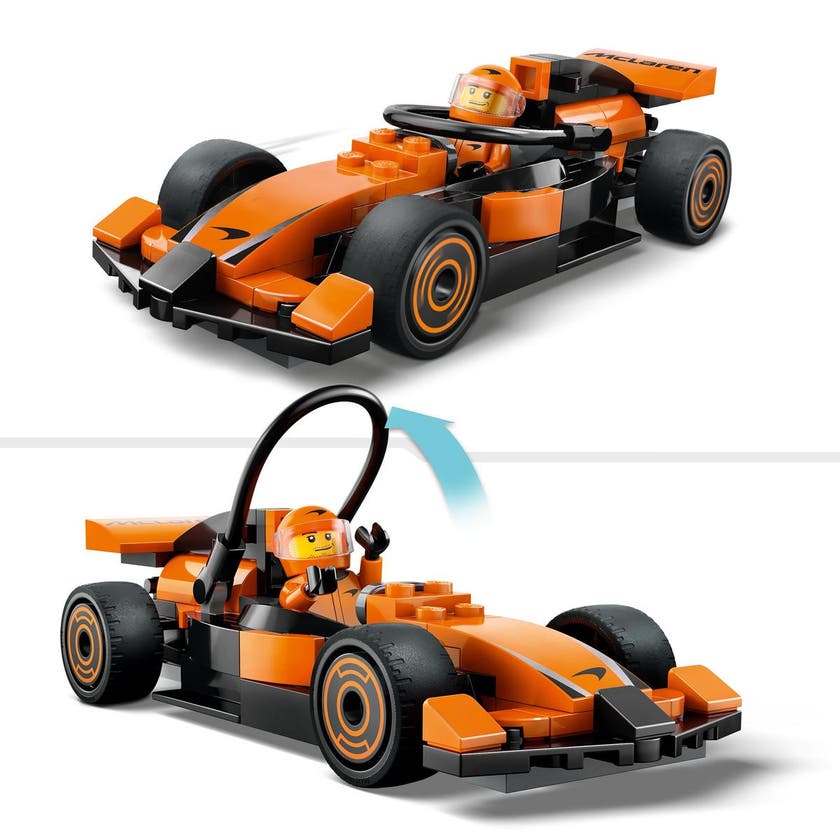 LEGO City Formel 1 60442, F1® sjåfør med McLaren racerbil