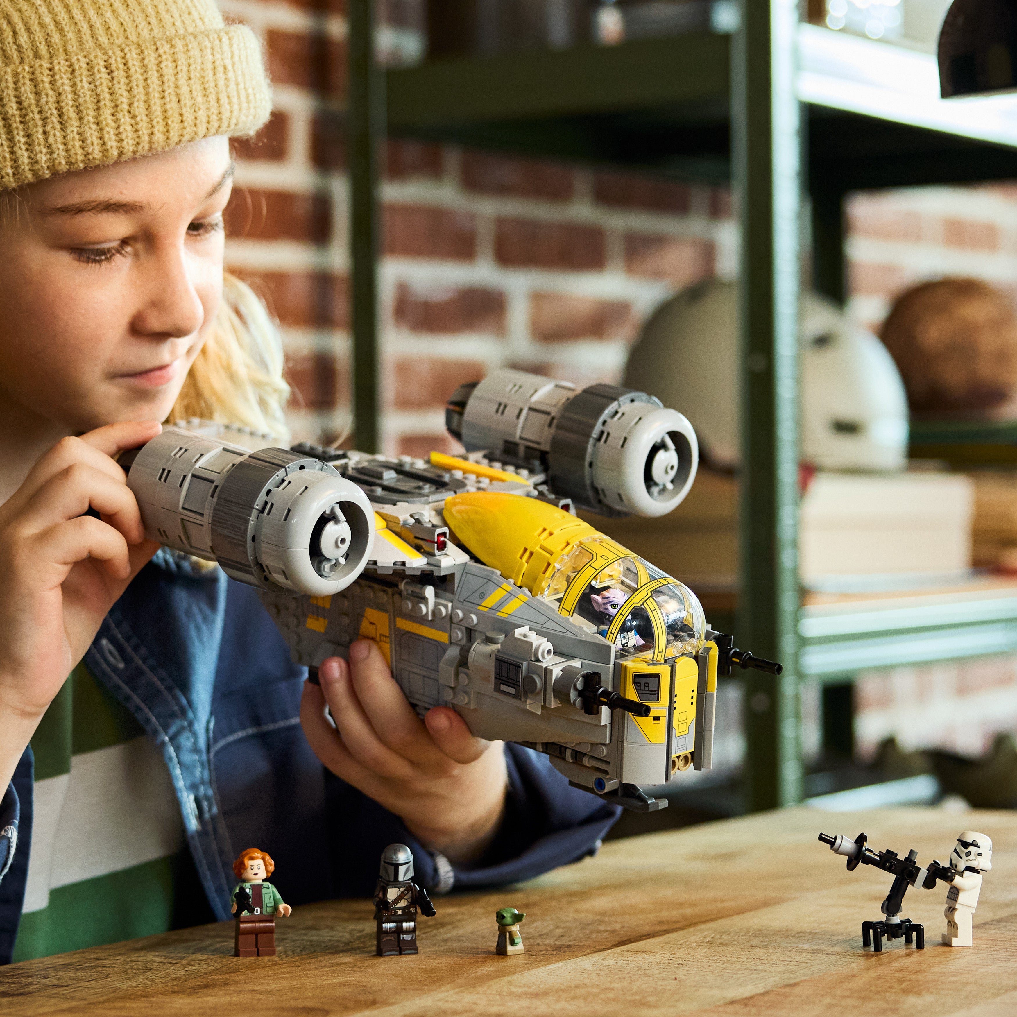 LEGO® Star Wars™ The Razor Crest™, romskipleke 75447