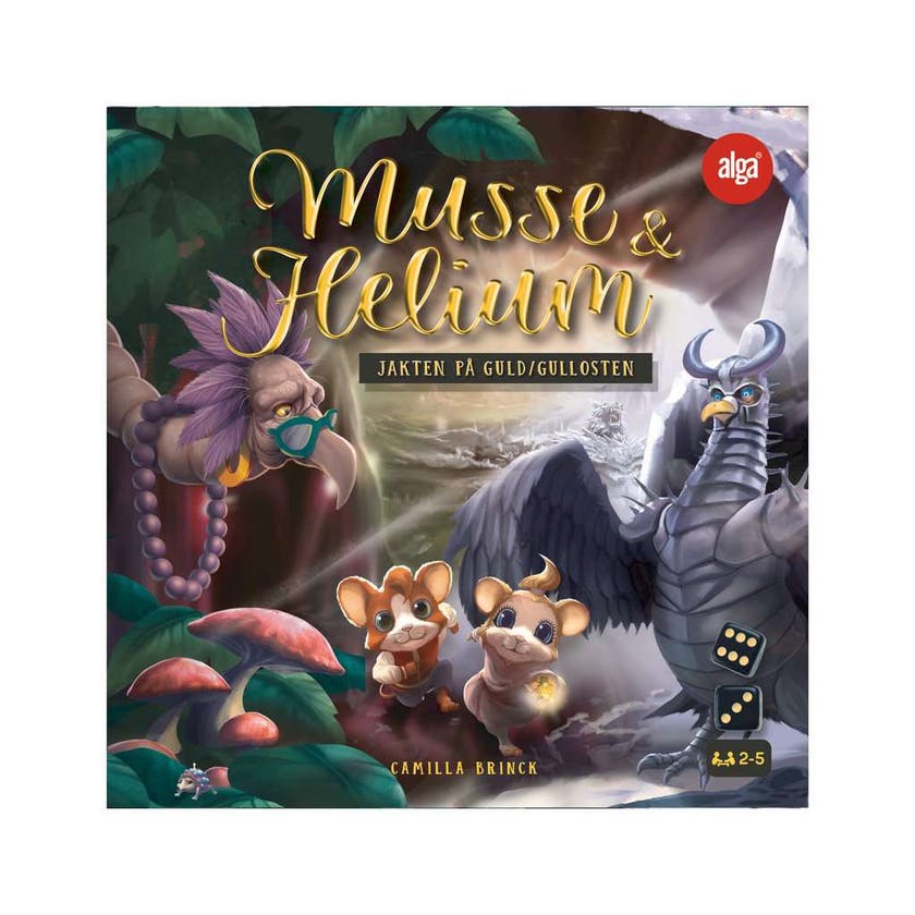 Alga, Jakten på gullosten - Musse & Helium