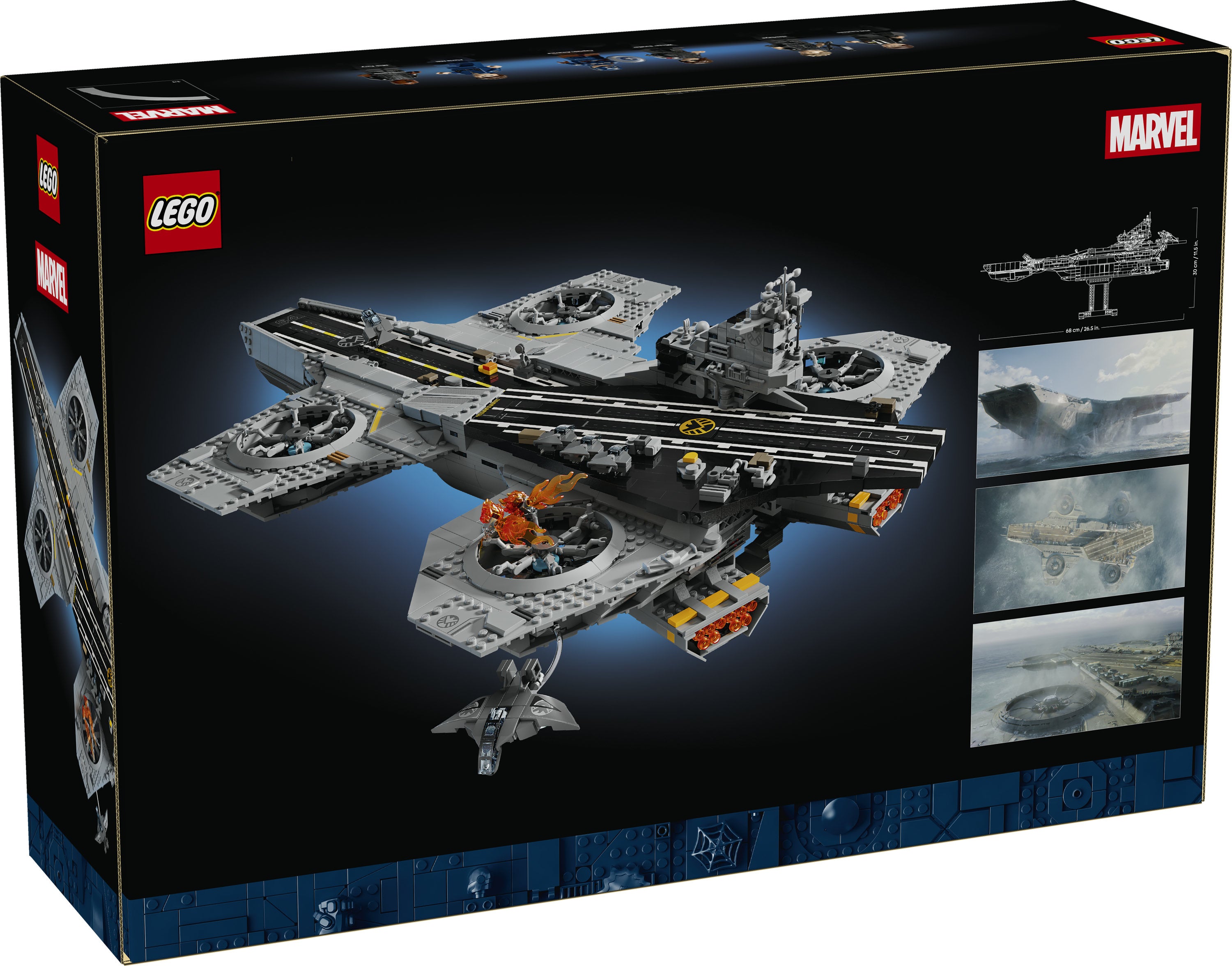 LEGO® ǀ Marvel S.H.I.E.L.D. helicarrier. Byggesett 76354