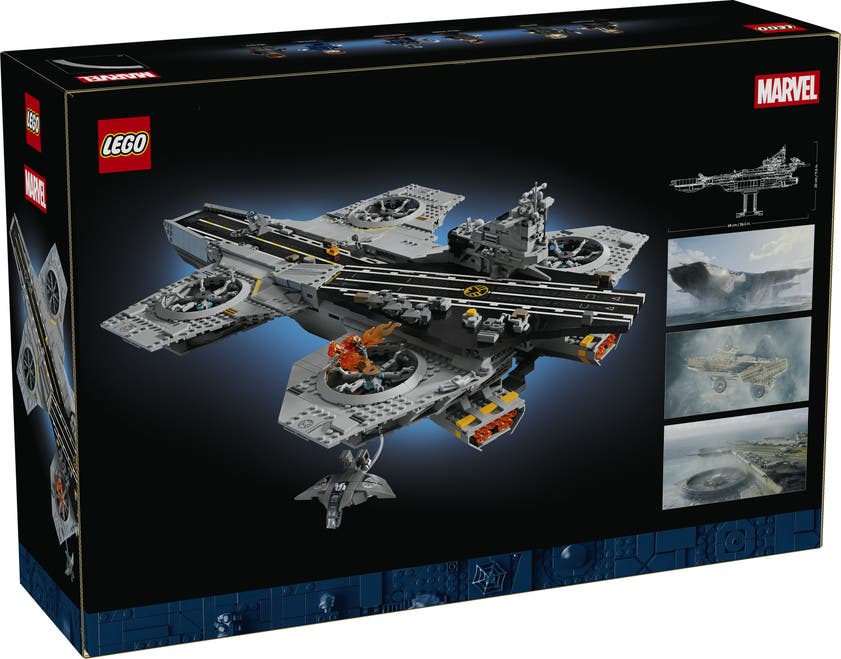 LEGO® ǀ Marvel S.H.I.E.L.D. helicarrier. Byggesett 76354