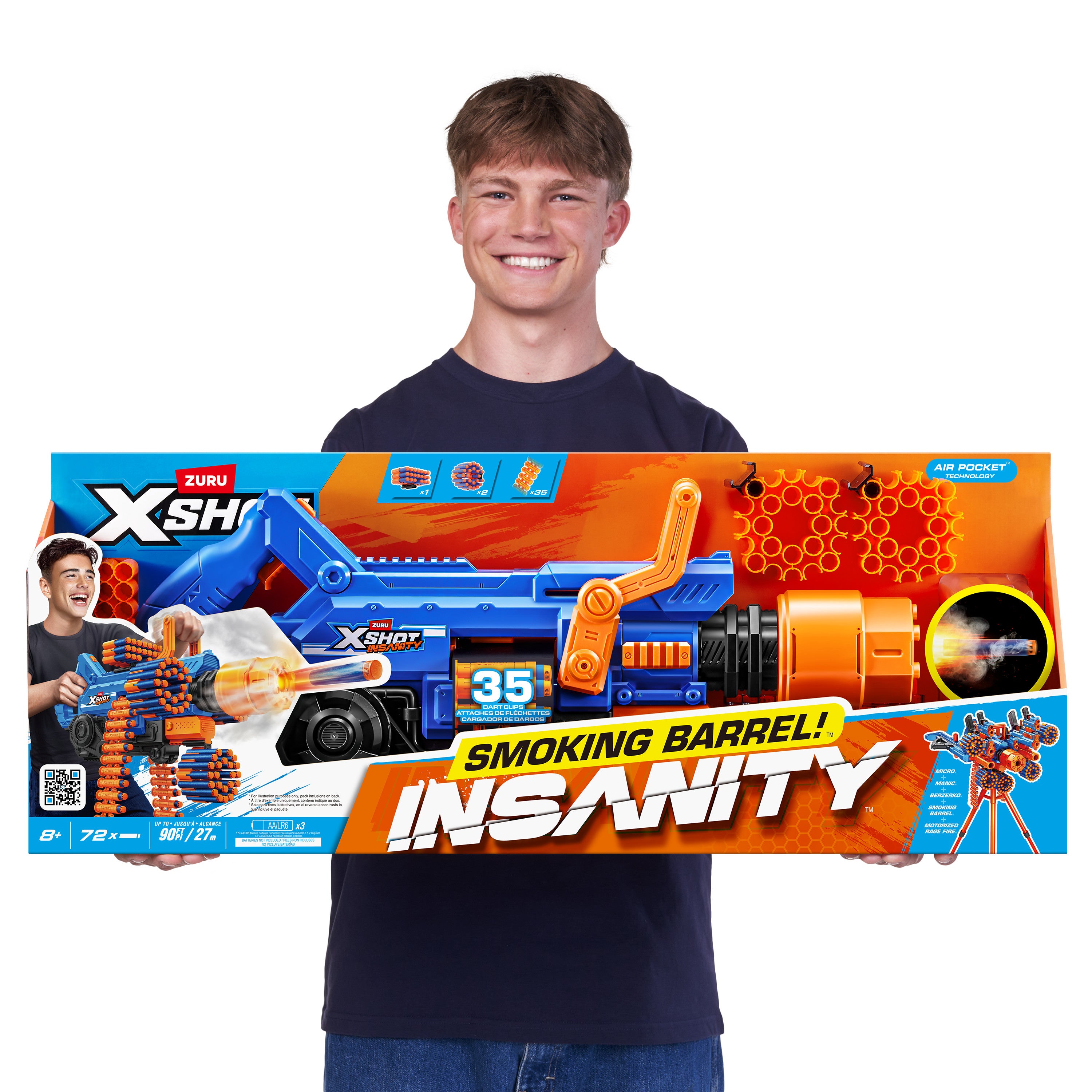 XSHOT Insanity Smoke'n'Barrel 