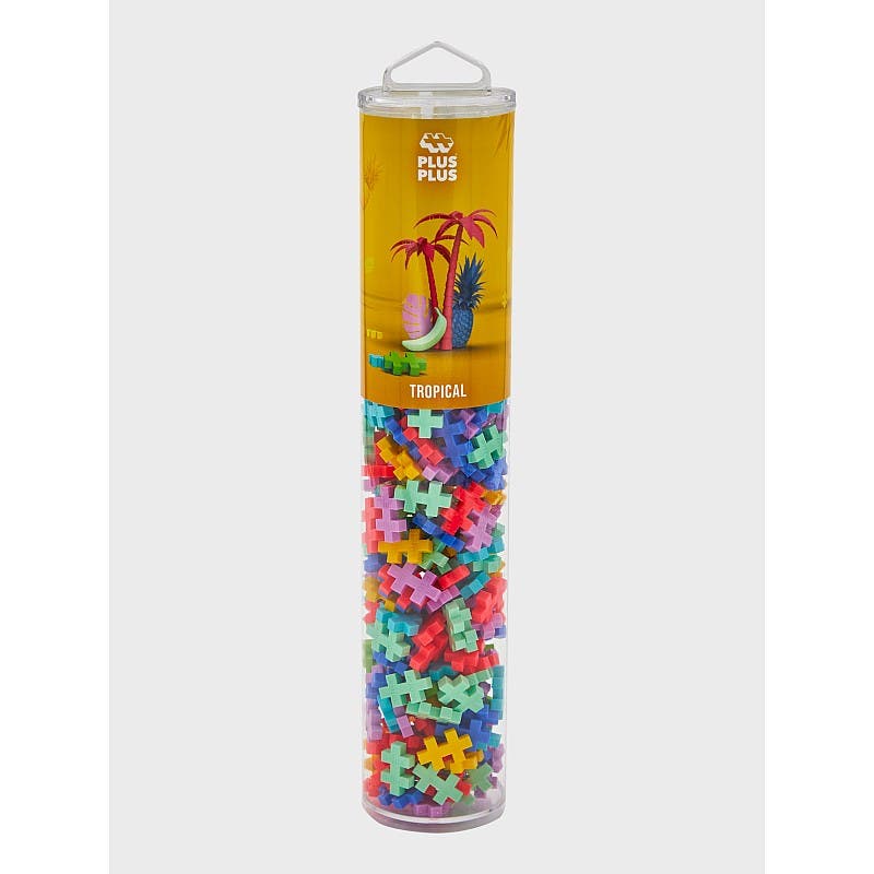 Plus-Plus, Tropical mix / 240 stk Tube