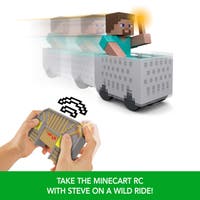 Minecraft Minecart RC med Steve