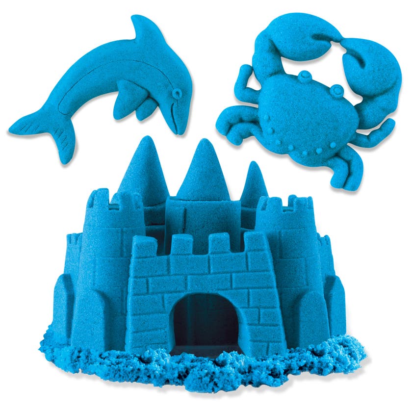 Kinetic Sand fargepakke 0,9 kg – blå, grønn eller lilla