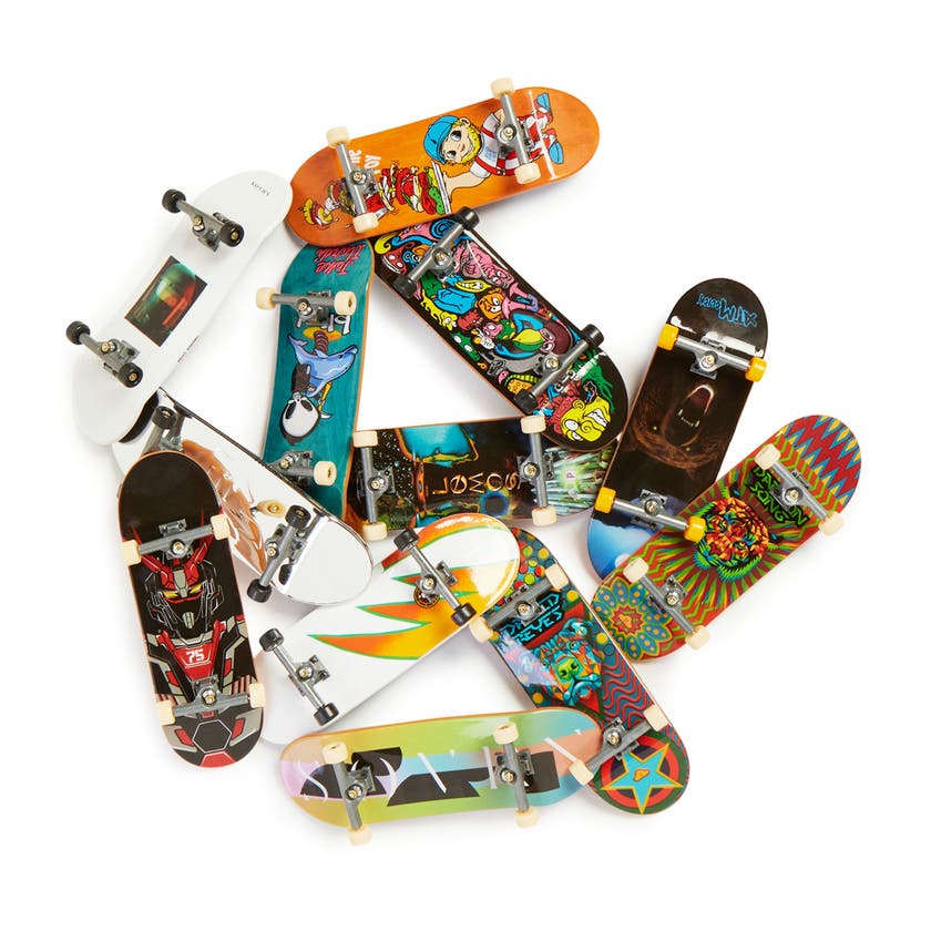 Tech Deck, 96 mm fingerbrett sort.